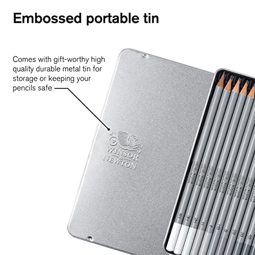 Winsor & Newton Studio Collection Artist Pencils, Graphite Pencils, Set Of 12 #TOP5