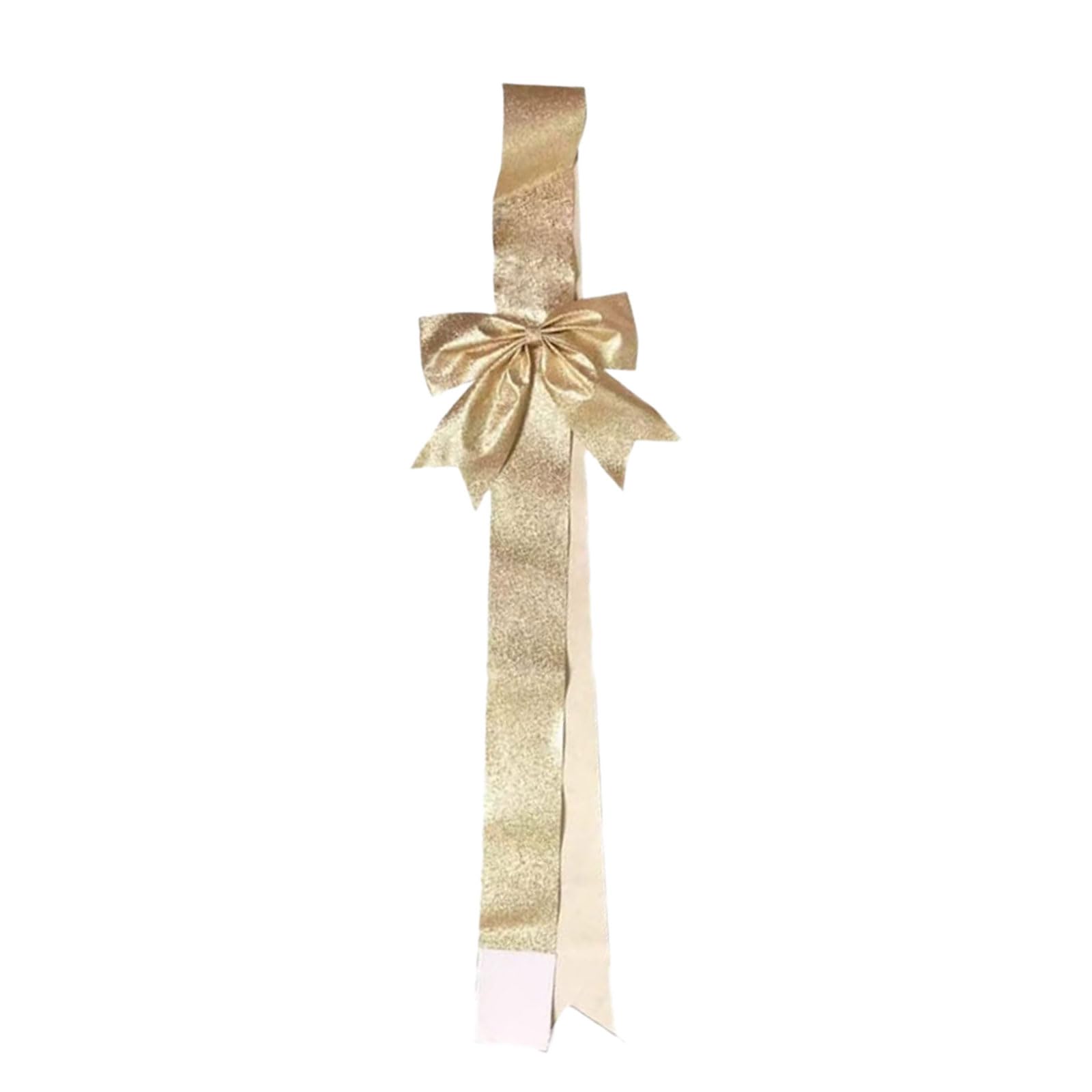 Tsophreniq Festival Bowknot Decoration for Hanging on Doors Wall and Cabinets Polyester Christmas Accent Door Hanging