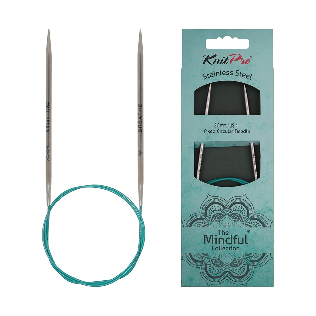 KnitPro The Mindful Collection Fixed Circular Needles 16" (40cm) | Size 3.50mm