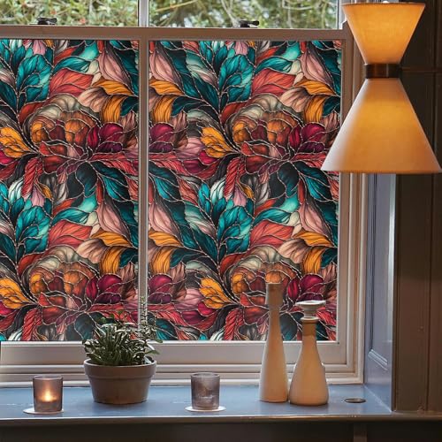 Vinilo Decorativo Para Ventana Estilo Vidrio Teñido 15.7x118 pulgadas miniatura 3