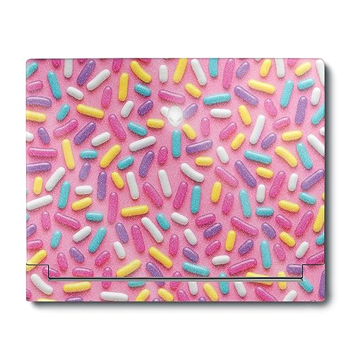 MightySkins Glossy Glitter Skin Compatible with Alienware X16 R1 (2023) Full Wrap Kit - Sprinkles | Protective, Durable High-Gloss Glitter Finish | Easy to Apply & Change Styles | Made in The USA