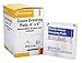 Gauze Pad, Sterile, White, 4 in.W, PK50