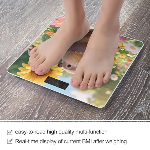 Báscula digital Cute Flower Capybara para cuerpo, 180 kg miniatura 5