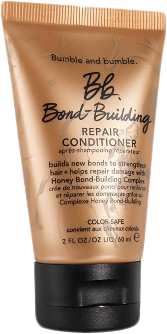 Bond-Building Hair Repair Conditioner | For Damaged Hair | Color Safe | Anti Frizz + Adds Shine | Curly, Wavy, Straight, Mini Travel Size, 2 Fl Oz