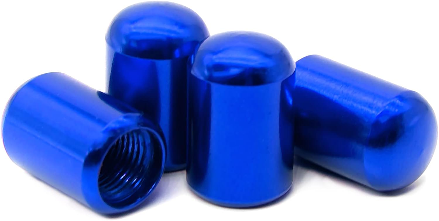Sufilux Car Tire Valve Stem Caps, 4pcs Air Caps Stem Covers