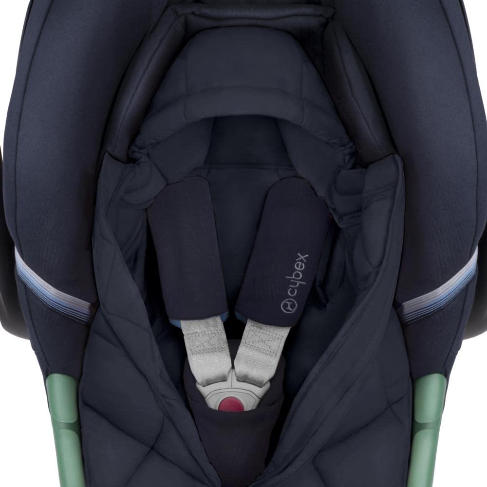 CYBEX Gold Śpiworek Snøgga Mini 2, Do fotelików dla dzieci, Od urodzenia do ok. 24 miesięcy, TOG 4, Ocean Blue (Niebieski)
