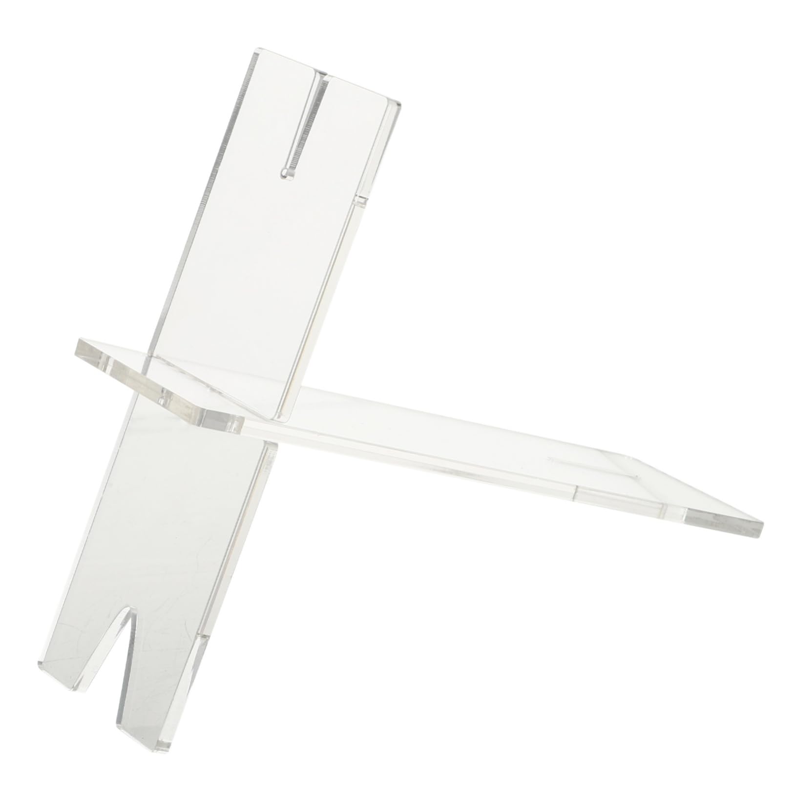 BESTYASH Acrylic Cutter Display Rack Stable Knife Holder for Home Shop and Hotel Tool Storage Organizer Easy to Clean and Prevents Dulling for Showcasing Cutters