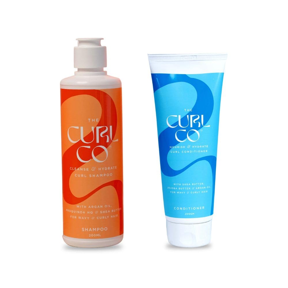 Sponsored Ad - Shampoo + Conditioner Combo |Cleansing & Hydrating | No sulphates, silicones, parabens, alcohol, mineral oils |Great for curly, wavy, dry, frizzy & damaged hair| Pack of 2 (200 gm each)