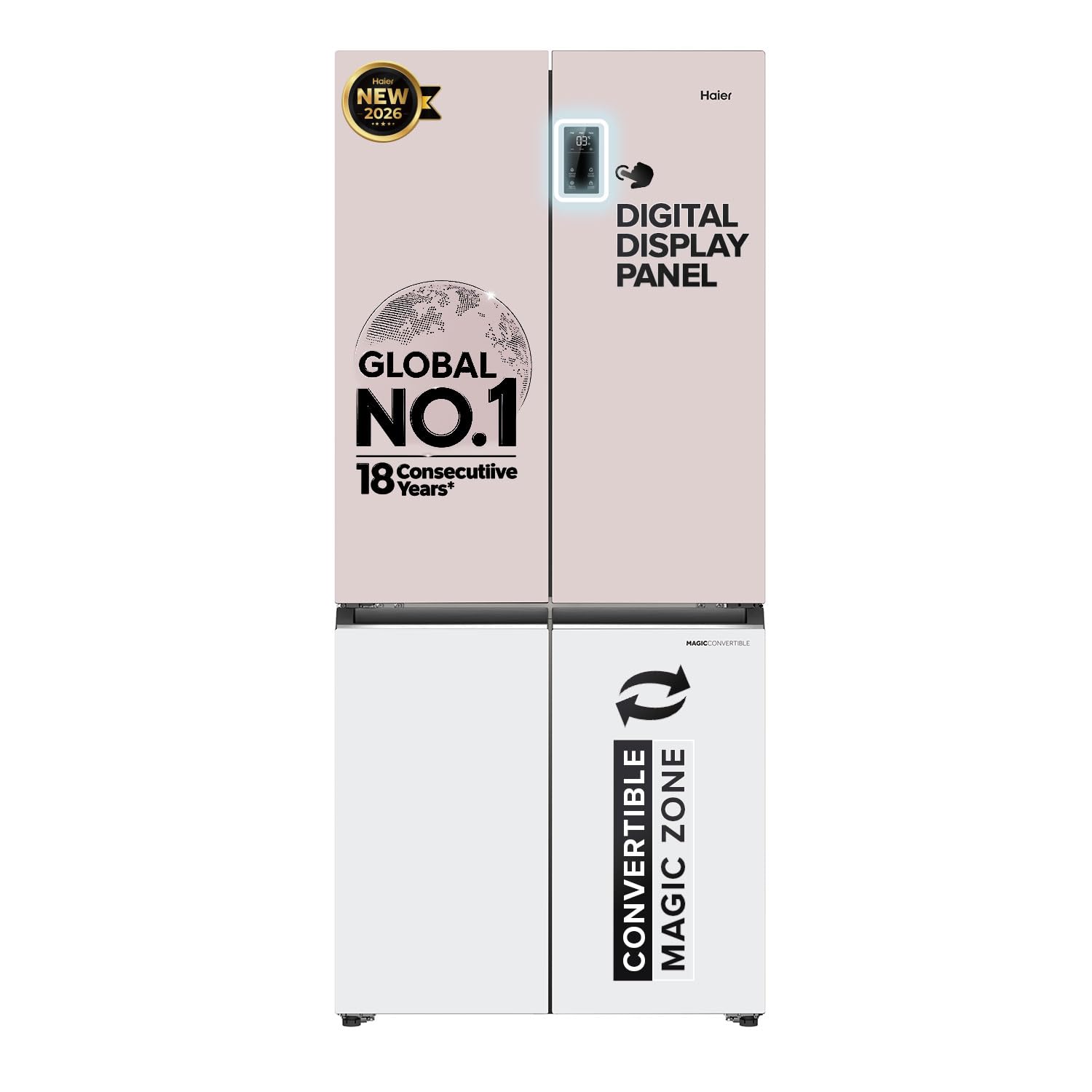 Haier 520 L 3 Star Lumiere Frost Free Triple Inverter French Door