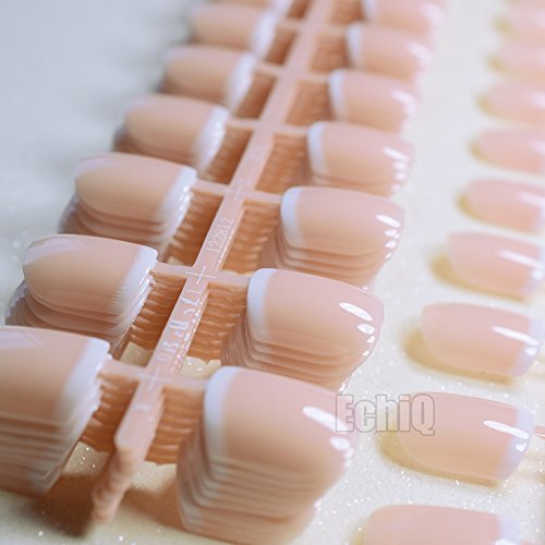 Short Beige French Nails White Tip Nude Color Classical Fake Nails Full Wrap Nail Art Tips For Daily Wear 240Pcs #TOP3