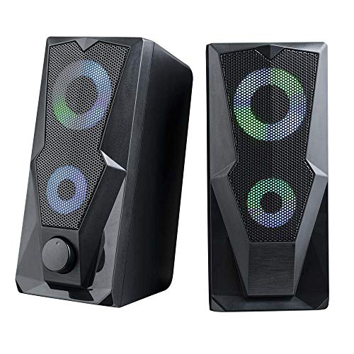 Caixa de Som 2.0 Gamer P2+USB 15W RMS Multilaser - SP330
