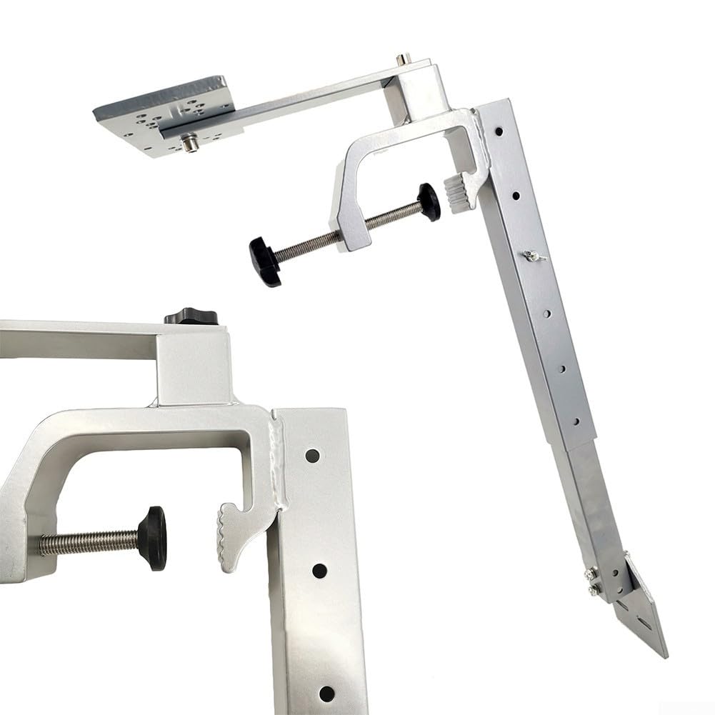Soporte de acero inoxidable y aluminio para buscador de peces con longitud ajustable para uso