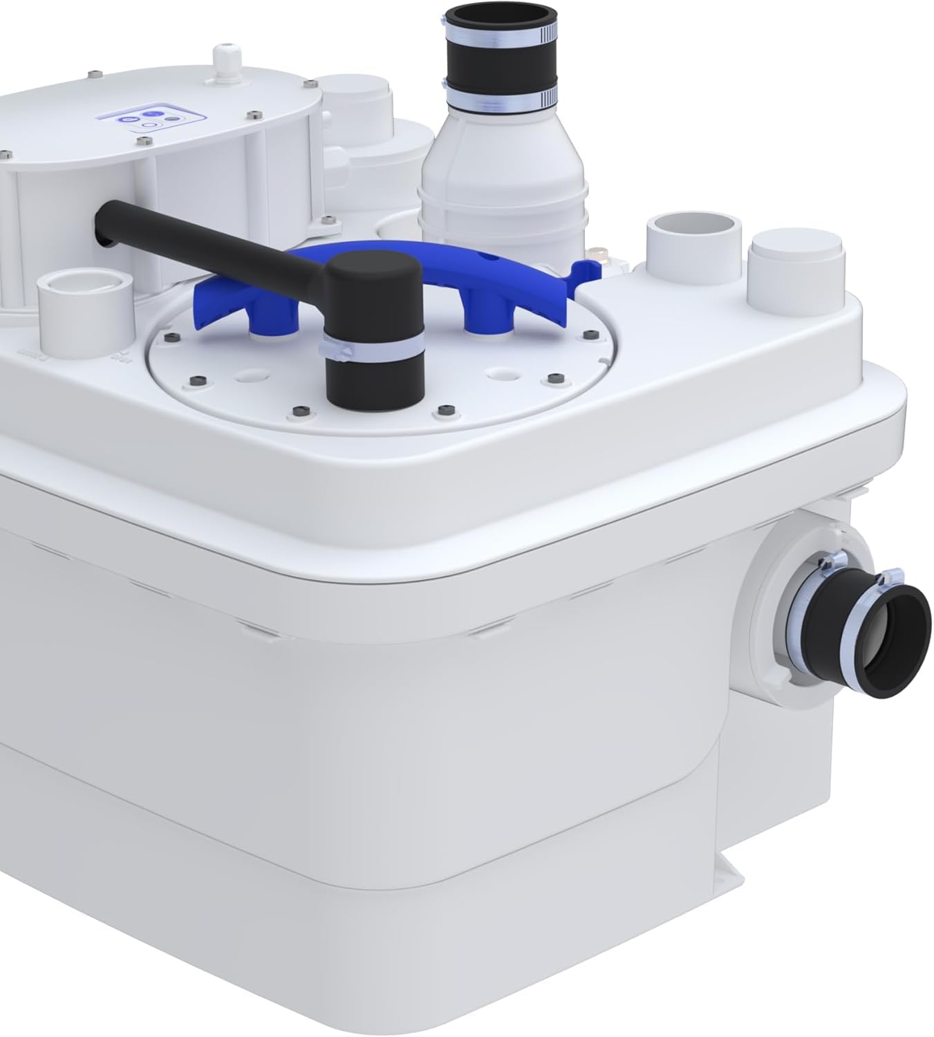 SFA - Station de Relevage Eaux Chargées Sanicubic 1 - Pour Évacuer Toutes les Eaux Usées d'une Maison - Haute Performance - Installation & Maintenance Sécurisées - 478 x 426 x 393 mm - Made in France