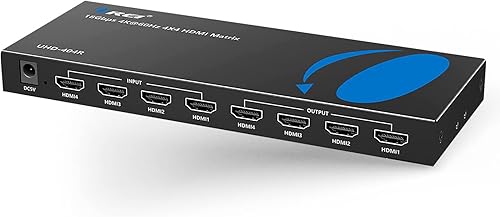 Miniatura 10 de Divisor de potencia con puertos HDMI para full HD V 13 Negro