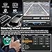 Naifay Single Din Touchscreen Car Stereo with Carplay & Android Auto, 7inch Flip Out Screen Car Stereo with Bluetooth Car Audio Receivers, Backup Camera, FM Radio/Mirror Link/USB/AUX/TF/Subwoofer