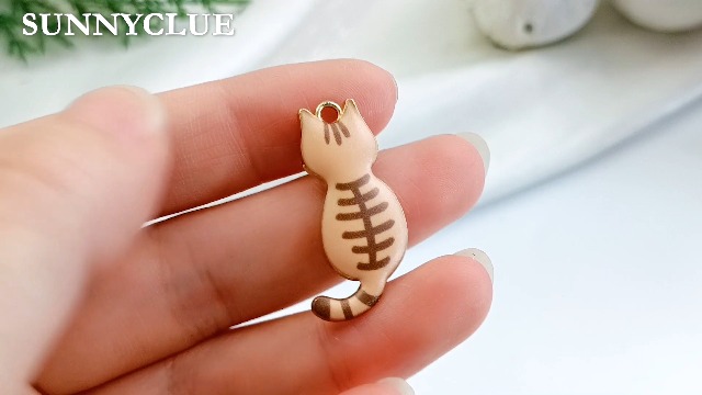 30 Breloques Chat En Vrac - Breloques Animaux Émail Mignon Chat Noir Chaton Pour Collier Bracelet Boucles D'Oreilles