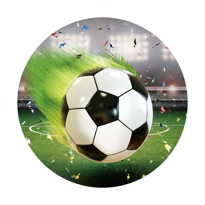 Fondo redondo 7.2x7.2ft para fotografía deportiva miniatura 2