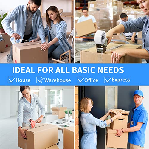 image for JARLINK Clear Packing Tape (12 Rolls), Heavy Duty Packaging Tape for S