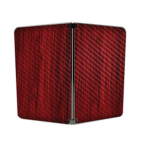 Image of MIGHTY SKINS MightySkins Carbon Fiber Skin for Microsoft Surface Duo - Cherry Grain | Protective, Durable Textured Carbon Fiber Finish | Easy to Apply, Remove, and Change Styles | Made in The USA