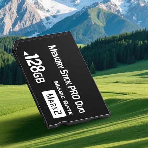 Image of 128GB Memory Stick Pro Duo MagicGate Mark2 High - Capacity Memory Card for Enhanced Storage