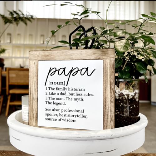 Papa-Definition-Sign-Gift-for-Grandpa-Wooden-Box-Signs-for-Home-Decor-Farmhouse-Home-Table-Decor-Fathers-Day-Gift-for-Papa-Grandpa-Gift-Idea-for-Christmas-Thanksgiving-Grandpa-Nickname-Sign Papa Definition Sign Gift for Grandpa Wooden Box Signs for Home Decor Farmhouse Home Table Decor Fathers Day Gift for Papa Grandpa Gift Idea for Christmas Thanksgiving Grandpa Nickname Sign