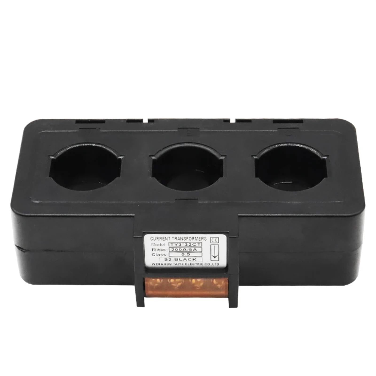CLEUFWKO Current sensor three-phase 0.5 level current transformer CT 100A 200A 300A 400 500A 600A/5AAC(100A 5A)