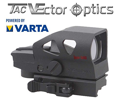 Vector de Punto Rojo Optics Reddot Visera Ratched II Aspecto de Objetivo para Caza y Deportes