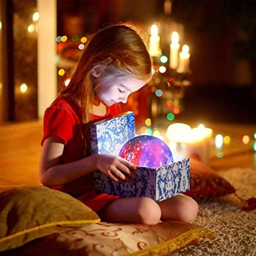 Moon Lamp Kids Night Light Galaxy Lamp 5.9 inch 16 Colors LED 3D Star Moon Light with Wood Stand, Touch & Remote Control USB Rechargeable Gift for Baby Girls Boys Birthday Home Decoration 7 51O0vGgo2PL. AC