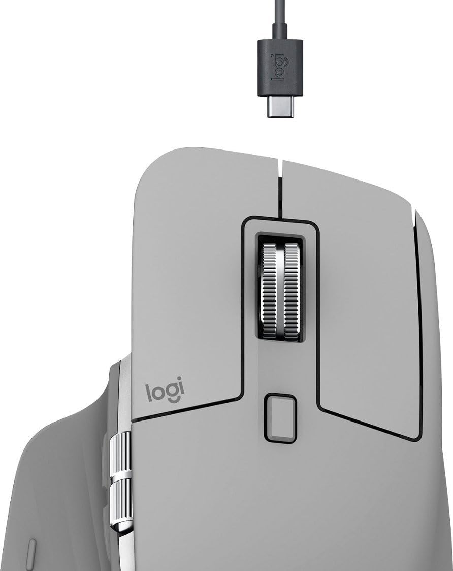 Amazon.com: Logitech 2021 MX MASTER 3 GREY (Renewed) : Electronics