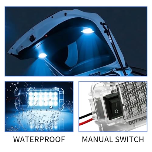 Luz LED para Compartimento de Equipaje Toyota RAV4 2009-2021 miniatura 4