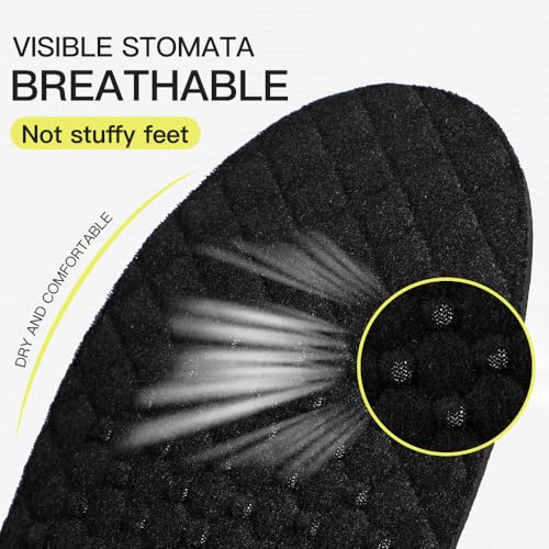 Image of XINIFOOT Height Increase Insole 4-Layer Air Cushion Heel Insert Lift Shoes Insole for Men and Women Invisible Elevator Adjustable Insoles (Full Pad, 2.95 Inch)
