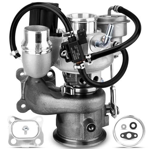 667-206 1.4L Turbocharger with Gaskets Turbo Charger Compatible with Chevrolet Cruze 2016-2019 Trax 2019 1.4L L4, Buick Encore 2016-2019 1.4L L4, Replace 12668293 12668297 12679375 12685682 25206071