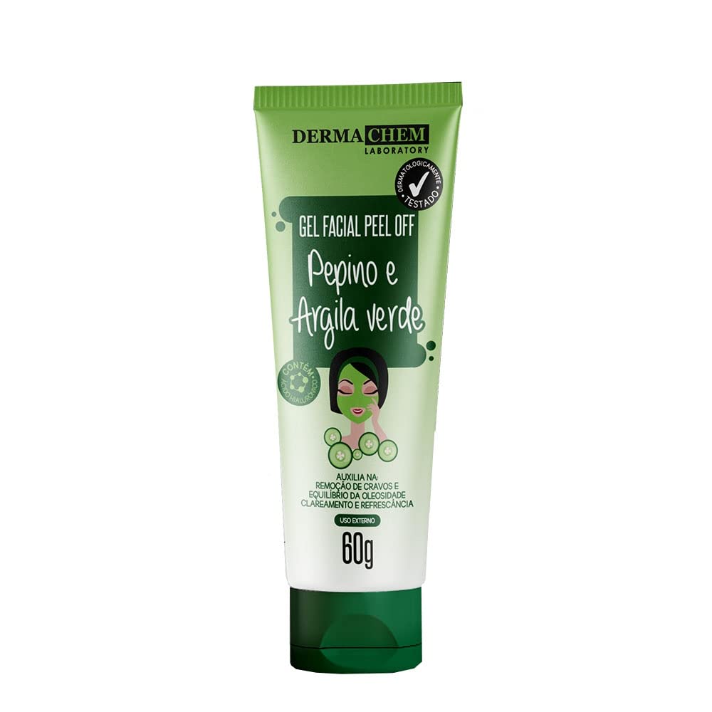 Dermachem Gel Peel Off Pepino E Argila Verde | Amazon.com.br