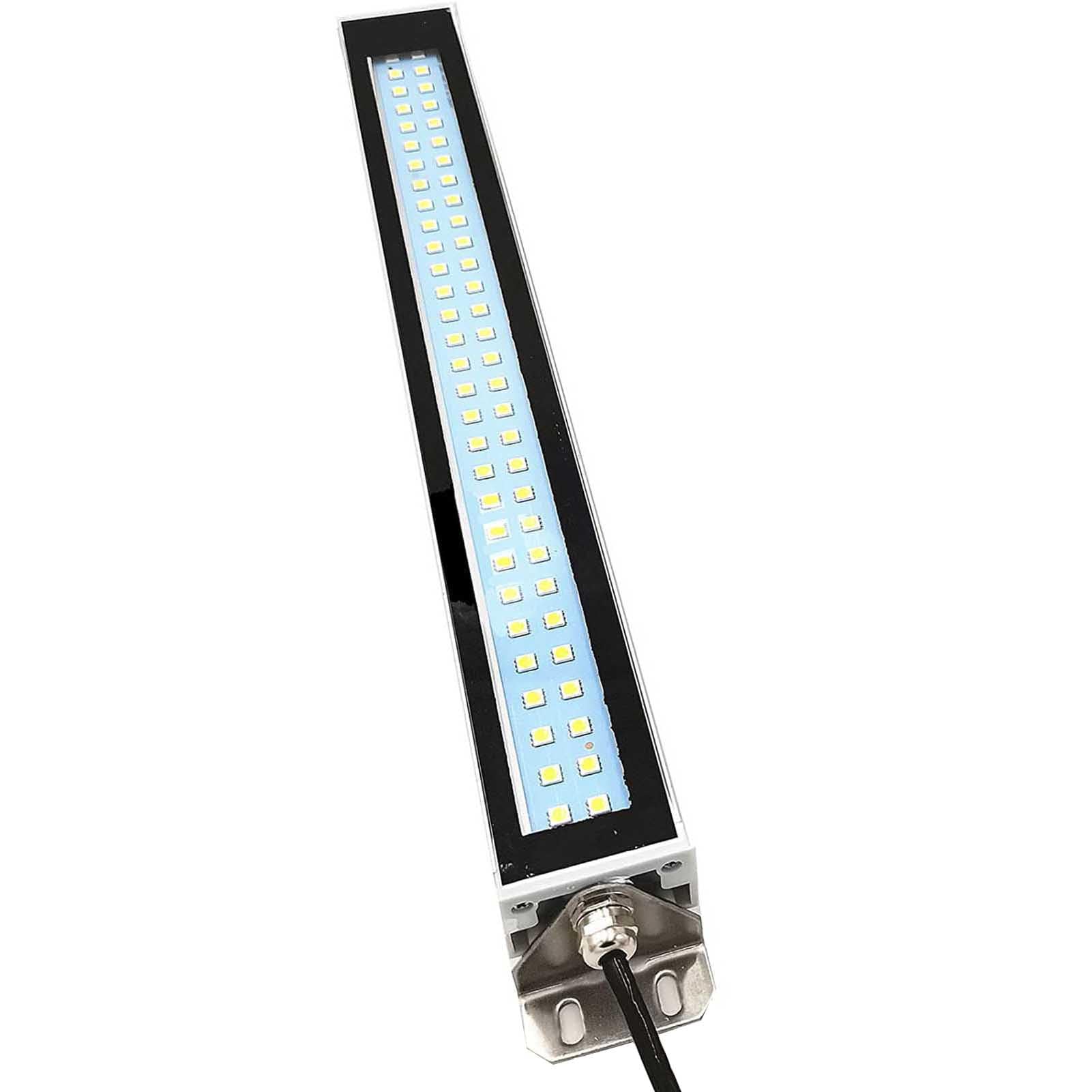 Lampa Robocza Przeciwwybuchowa 10/12/15/20/24 W Lampa Warsztatowa LED Do Narzędzi Do Oświetlenia Przemysłowego, 110-220 V/24 V Lampa świetlna Do Maszyn CNC Do Tokarek(Size:20W,Color:24v)