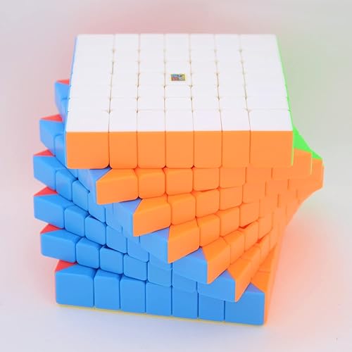 Vista 26 de Bukefuno MoYu Meilong - Cubo de rompecabezas de velocidad 8x8 MFJS 8x8 cubos mágicos Moyu Cube sin calcomanías Meilong 8x8x8 Cubing Classroom MF8