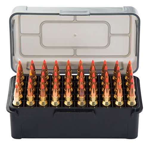 Caldwell .223/.204 Ammo Box With Removable Lid And Strong Construction For Outdoor, Range, Shooting, Competition And Reloading, 5 Pack #TOP1