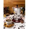Bene Casa Classics BC-17720 3-Cup Aluminum Espresso Maker, silver