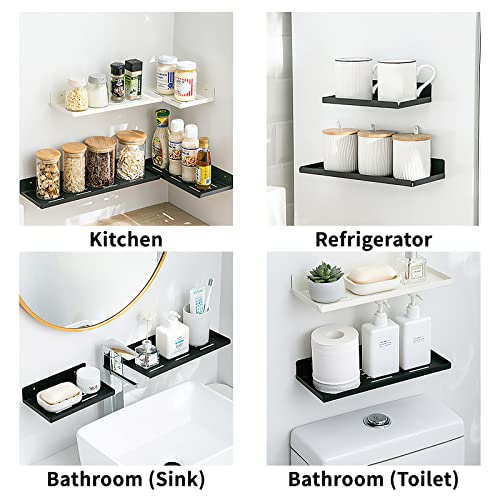 ABK portaspezie in metallo nero, lunghezza 40 cm