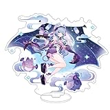 Rainteam Genshin Impact Natlan Acrylic Stand Figure Standee Acrylic Display Character Decorations for Anime Fans (Yumemizuki Mizuki)