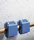 kalkumwandler Passend für alle Rohre WENKO Spezial-Rohr-System, 2er Set System Kalk frei Montage Magnet Kalkfrei