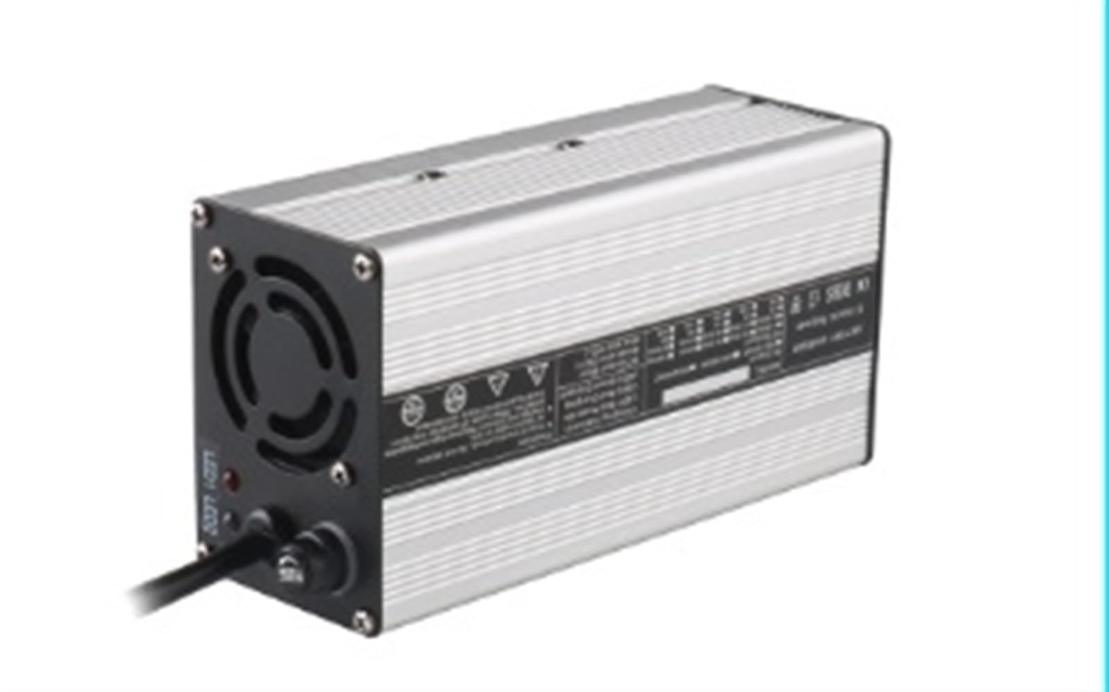 Ładowarka 12,6 V 10 A Ładowarka do akumulatora litowo-jonowego 12,6 V do 3S 12 V Lipo/LiMn204/LiCo02 bateria Inteligentna ładowarka Auto-Stop inteligentne narzędzia (kolor: klips krokodyla, rozmiar: