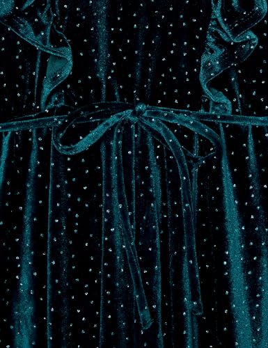 Speechless Girls' Long Sleeve Stretch Velvet Dress4