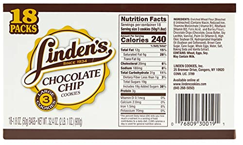 LINDEN CHOCLATE CHIP 18CT 1.8OZ image 4