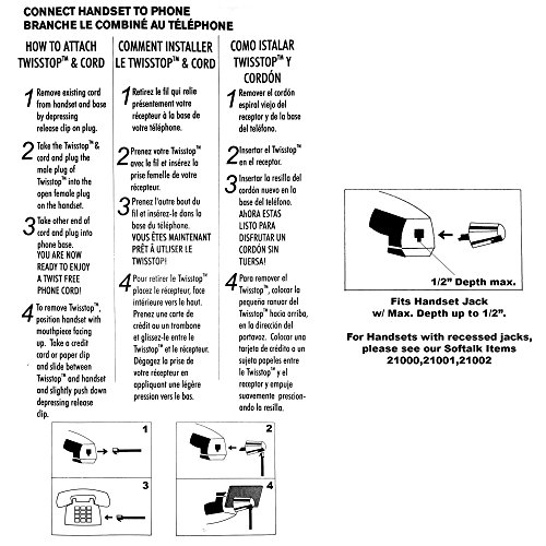 La mejor comparación de Cable espiral para telefono disponible en línea. 26 Imagen adicional