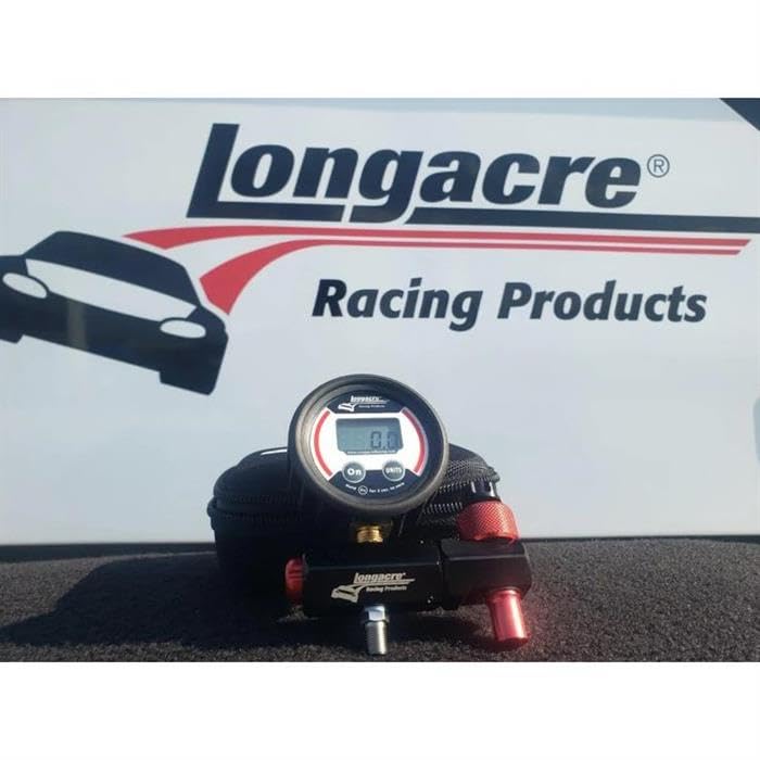 Longacre 52-50453 Elite Digital Shock Inflation Pressure Gauge