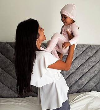 Baby Swaddle Blanket - Extra Soft Made of 100% Viscose from Bamboo - Breathable Nursing Receiving Swaddle Blanket from Newborn to Toddler - Pack of 2 - Baby Blue