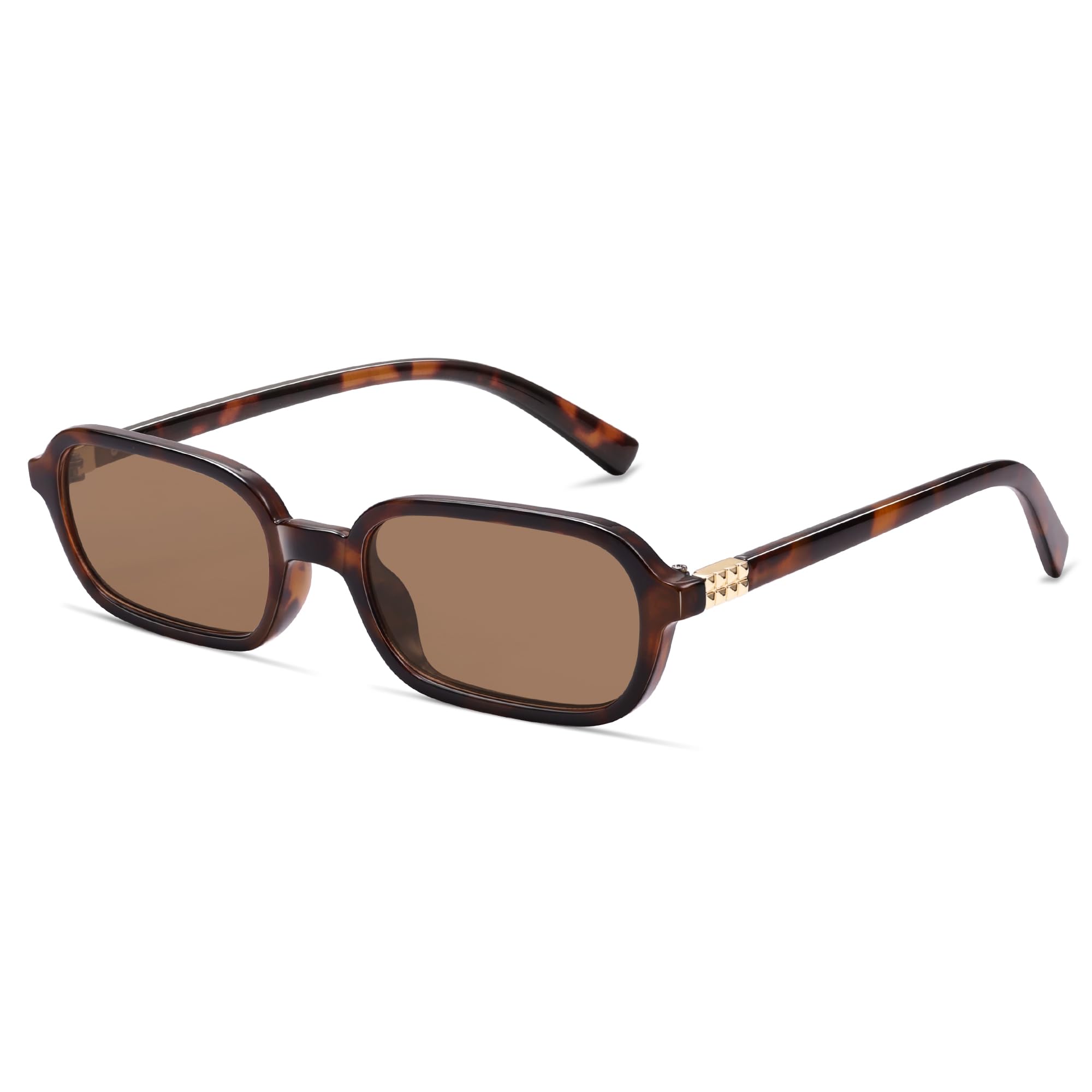 Appassal Retro prostokątne okulary przeciwsłoneczne dla kobiet moda vintage modne śmieszne małe lata 90. kwadratowe okulary przeciwsłoneczne 2025 AP3698