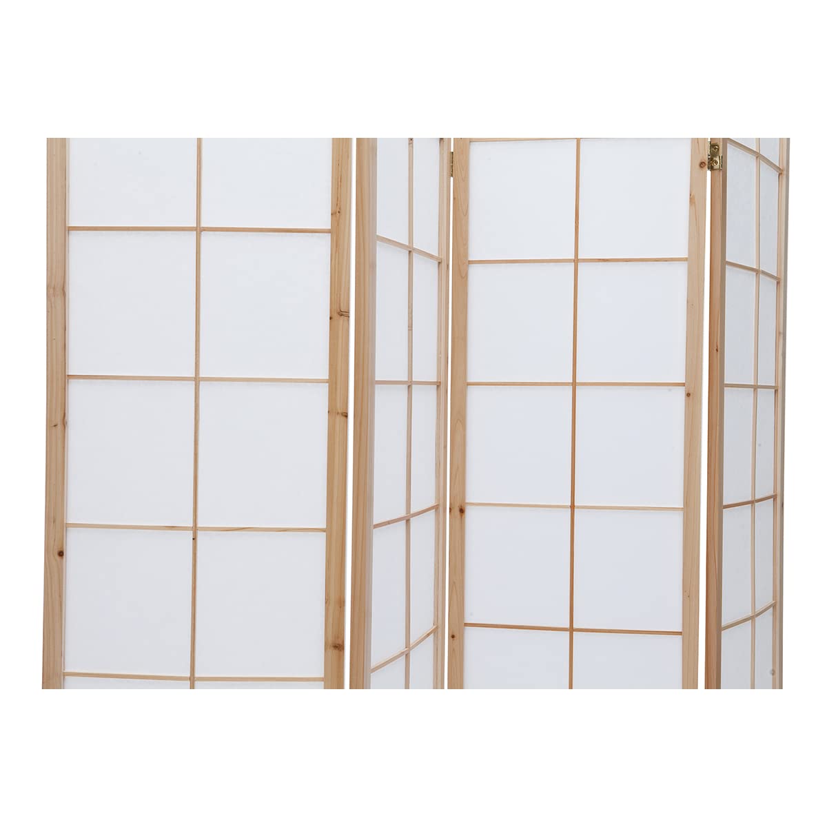 Miliboo Biombo japonés de Madera y Papel IKUYO
