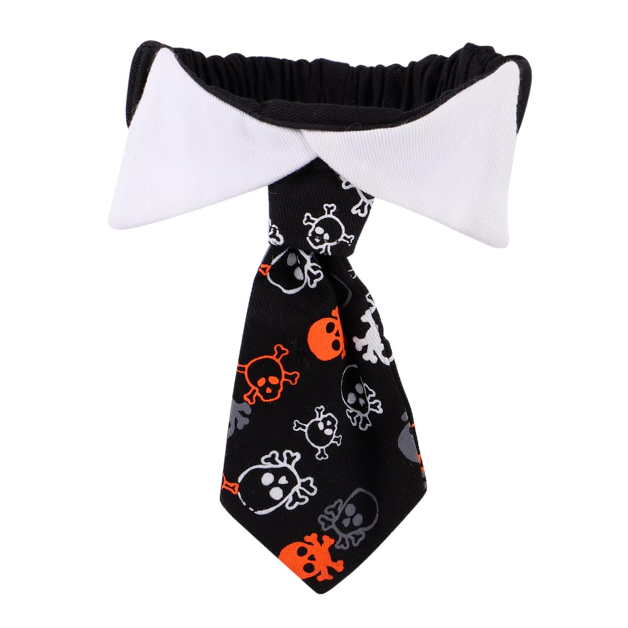 FOMIYES 3 Pezzi Di Halloween Cane Con Teschi Comode Cravatte in Cotone Per Animali Domestici Per Occasioni Festive Taglia S