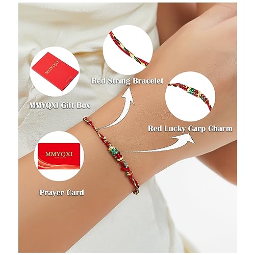 Red String Bracelets for Women, Red Bracelets for Protection, Good Lucky Bracelet Adjustable Handmade Braided2
